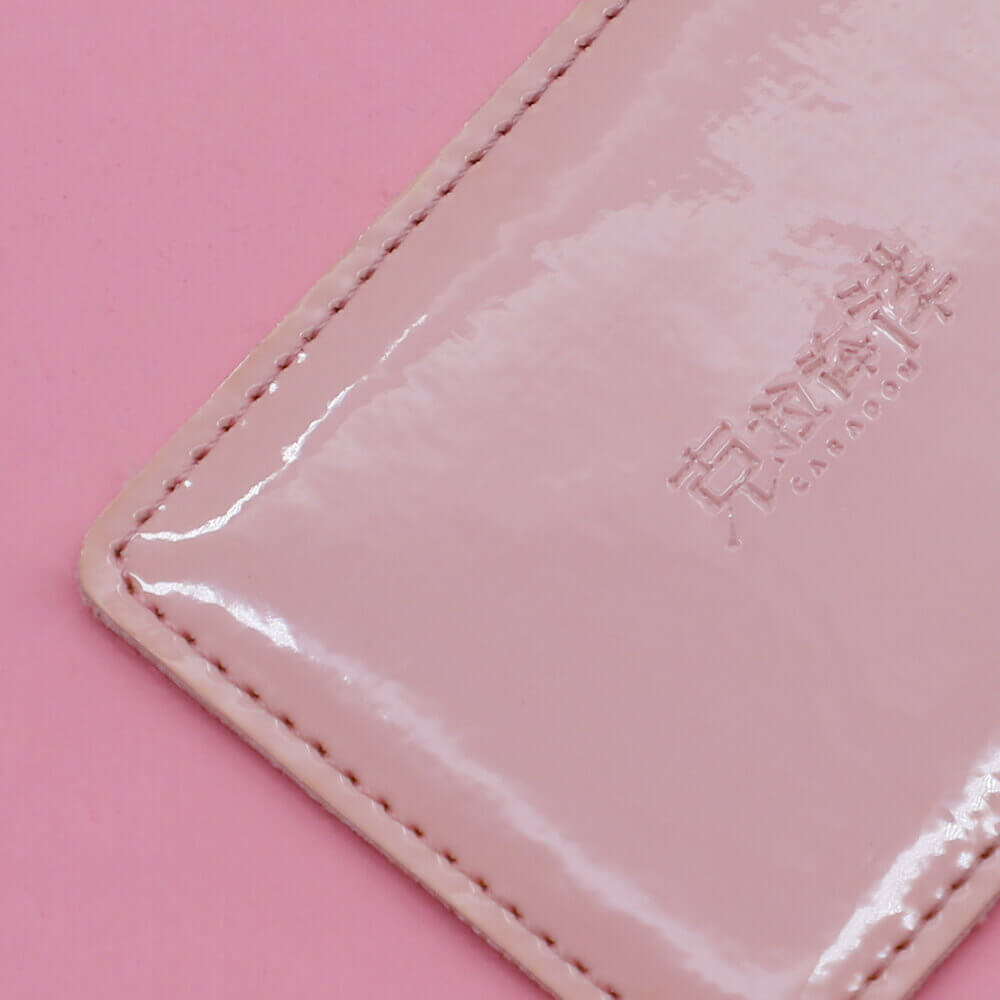 Custom Promotional Girlie Pink Logo Printing Metal Card Small Portable Mini Make