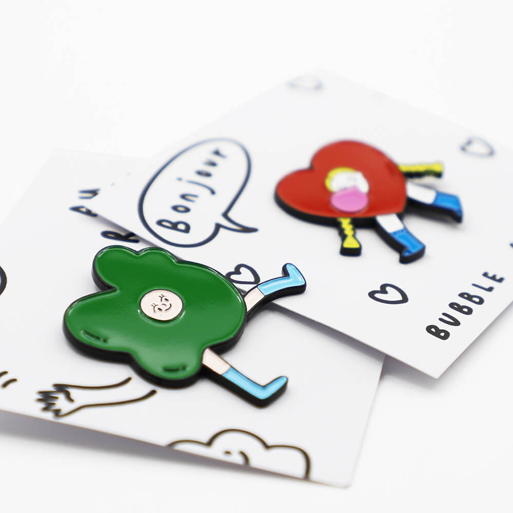 Custom Cute Soft Enamel Pin Badge Factory Direct Sale Enamel Badge