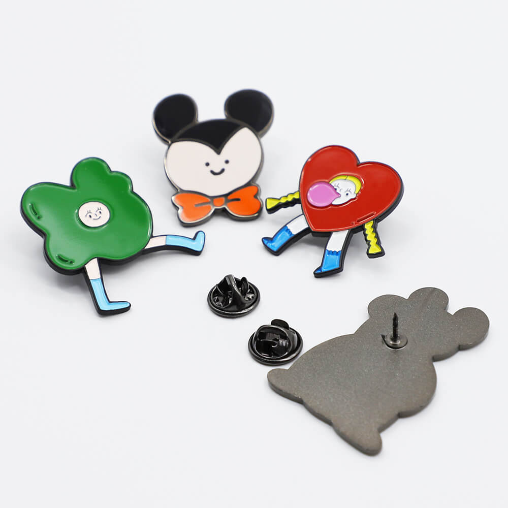 Custom Cute Soft Enamel Pin Badge Factory Direct Sale Enamel Badge