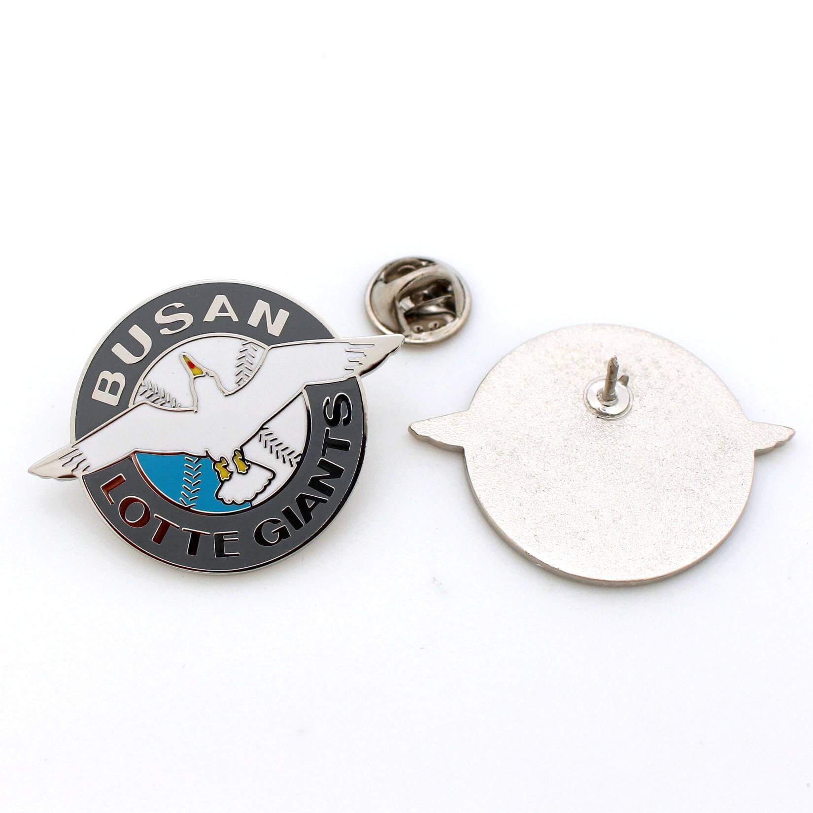 Custom Hard Enamel Collar Pin Brass Blank Pin Badge for Tourist Promotion Gift 