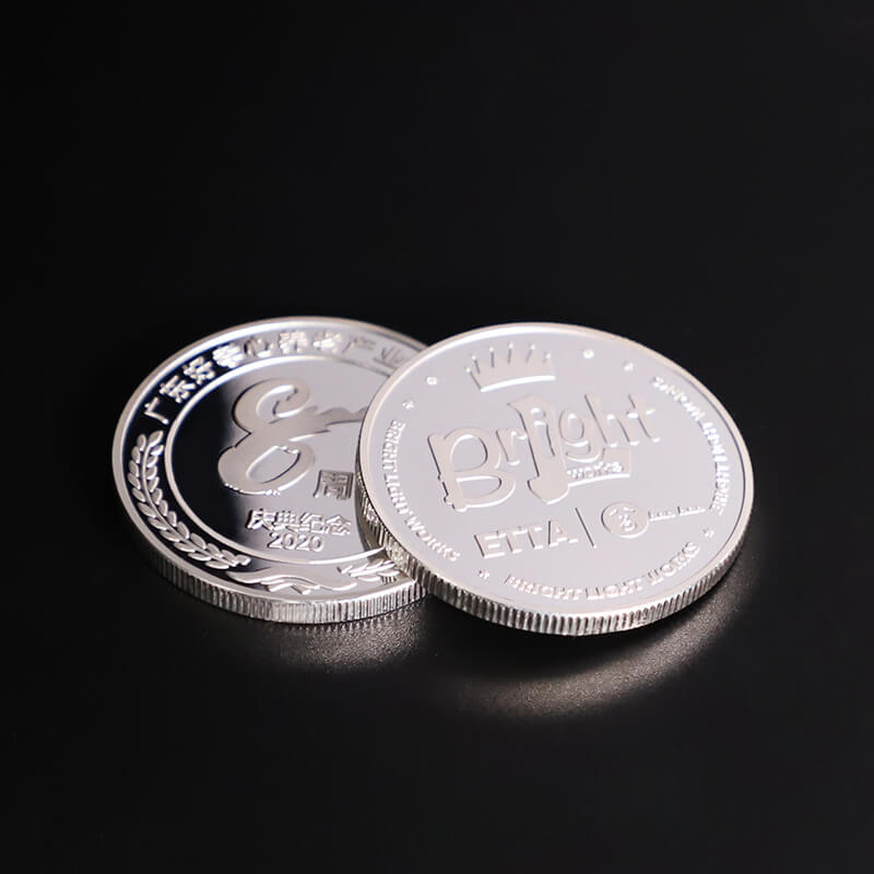 Custom Gold Plating Mirror Finished Souvenir Coin 3D Die Casting Metal Coin