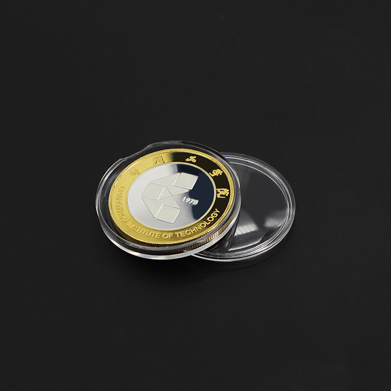 Custom Embossed Brass Silver Gold Metal Challenge Coin 3d Maker 