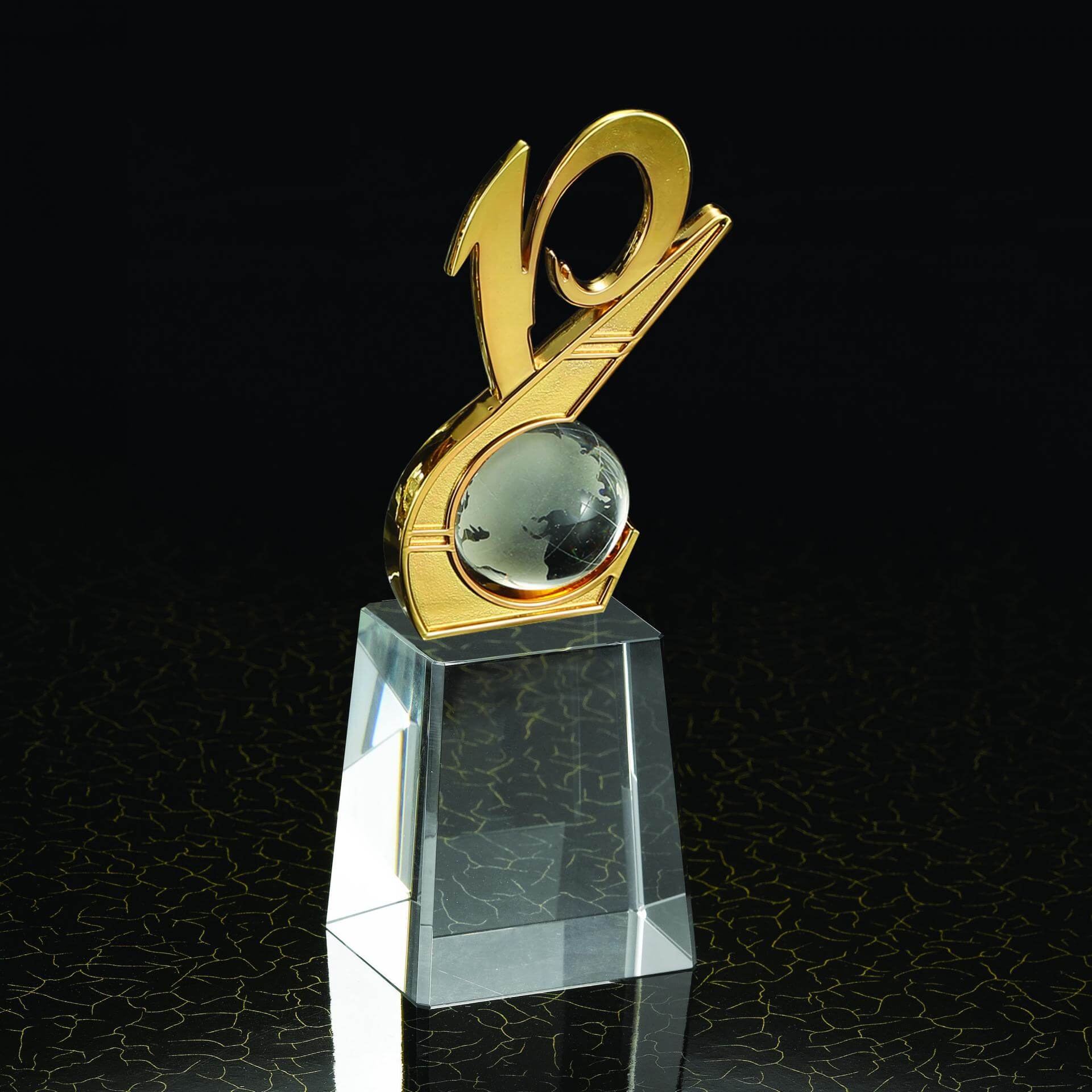 Factory Free Design Crystal Glass Trophy Awards Custom Crystal Glass Trophy