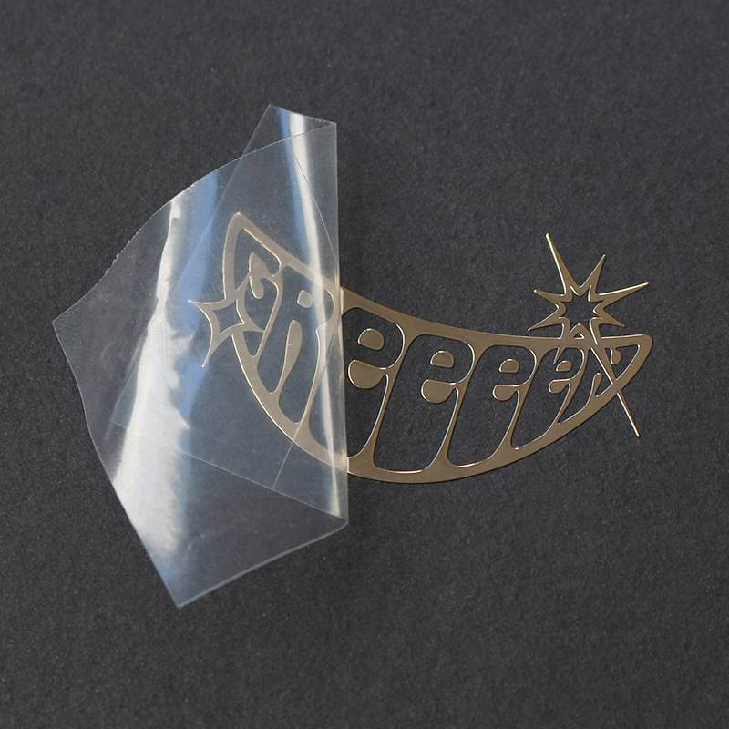 Custom Shiny Gold 3d Metal Sticker Self Adhesive Raised Logo Sticker 