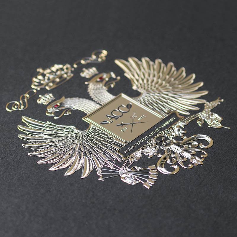 Manufacturer Customized 3D Gold Plating Metal Logo Nickel Sticker Sactory