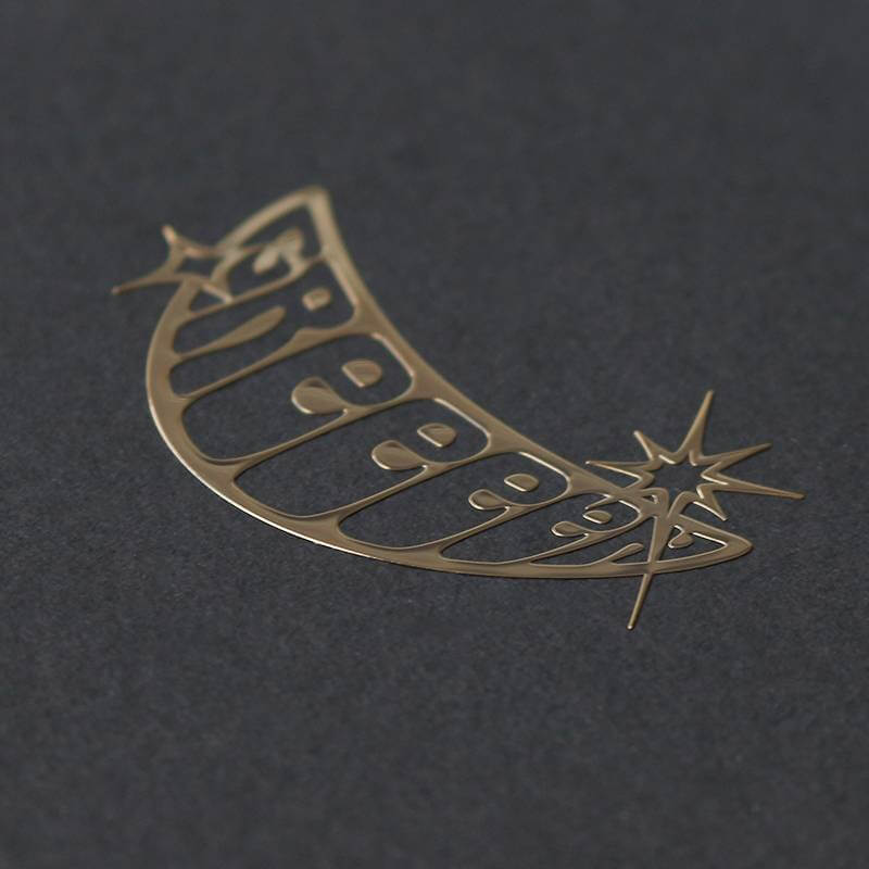 Custom Shiny Gold 3d Metal Sticker Self Adhesive Raised Logo Sticker 