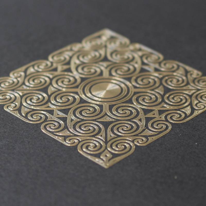 Custom 24k Gold 3d Nickel Logo Sticker Embossed Metal Sticker for Boxes