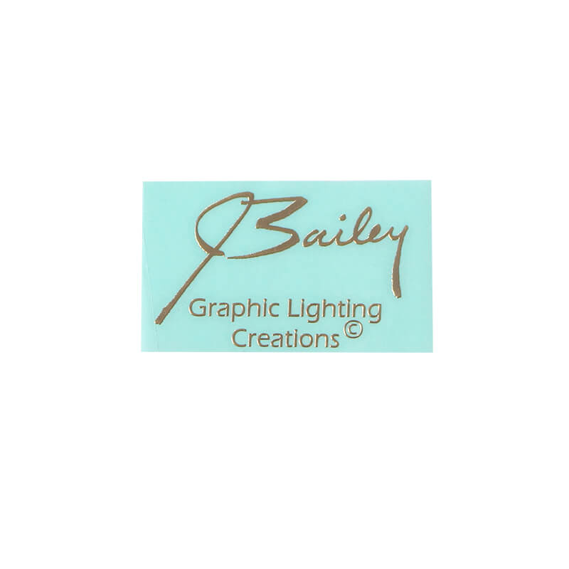 Custom Metal 3d Logo Sticker Nickel Sticker Metal Gold Foil Sticker