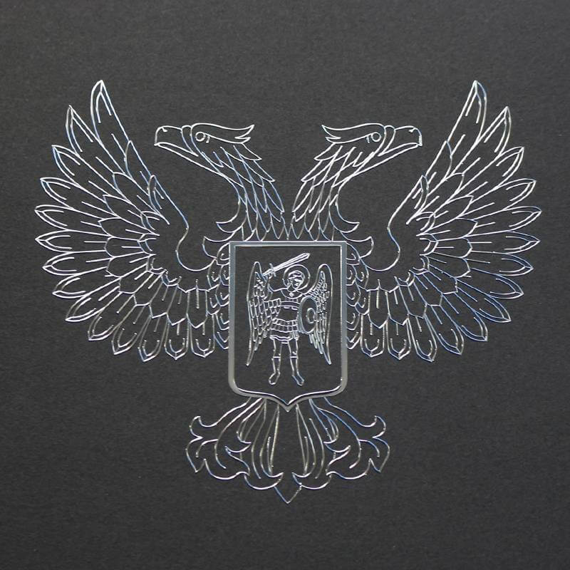 Hot Sell Custom Chrome Sticker Silver Nickel Sticker Metal Logo Foil Sticker