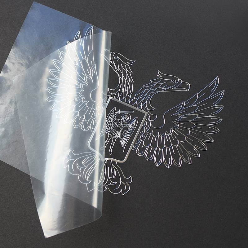 Hot Sell Custom Chrome Sticker Silver Nickel Sticker Metal Logo Foil Sticker