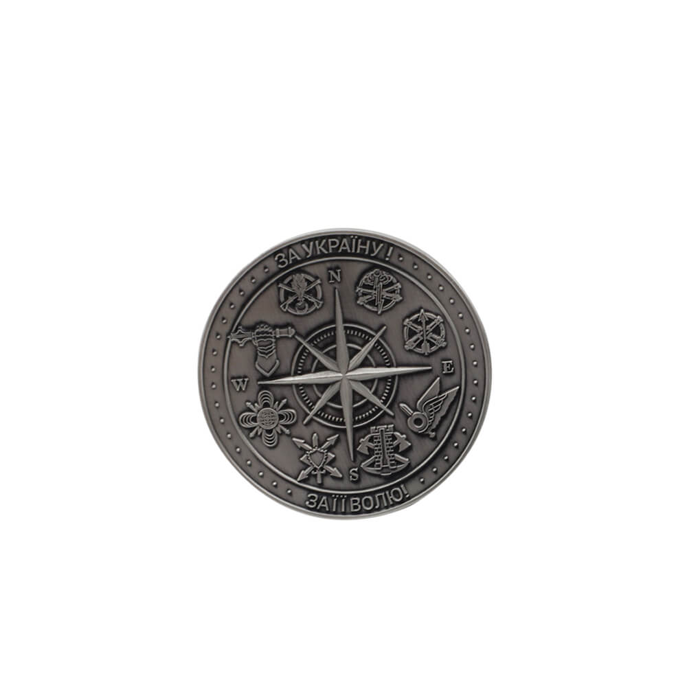 10 Years Coin Supplier Custom Metal Antique Coins Challenge Old Coin for Collect