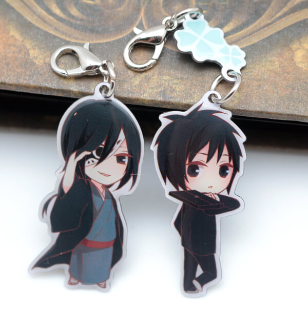 Factory Direct Sell Cartoon Key Chain with Custom Logo 