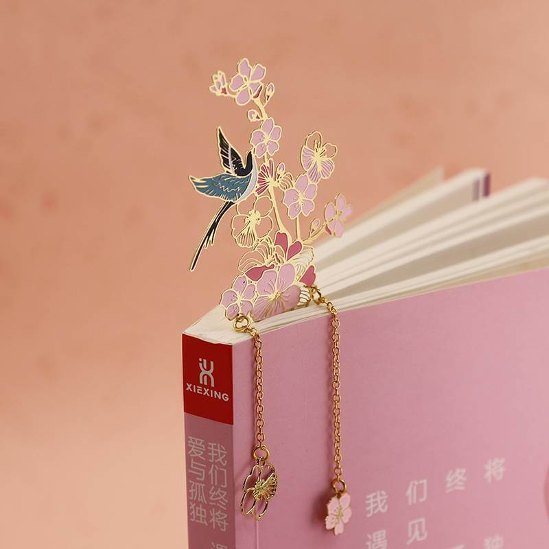 Christmas Gift Custom Souvenir Metal Bookmark Tourist Gift Bookmarks