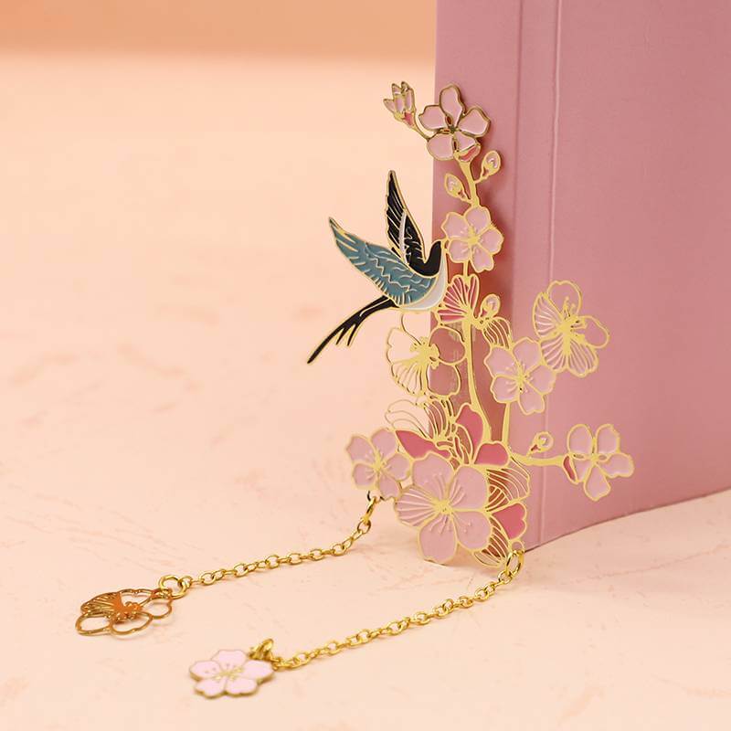 Christmas Gift Custom Souvenir Metal Bookmark Tourist Gift Bookmarks