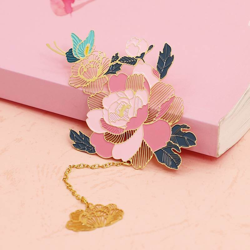 Christmas Gift Custom Souvenir Metal Bookmark Tourist Gift Bookmarks