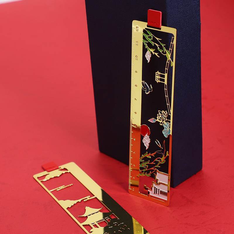 2021 New Designed Custom Souvenir Metal Bookmark Tourist Gift Bookmark