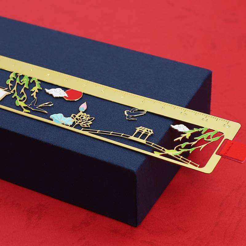 2021 New Designed Custom Souvenir Metal Bookmark Tourist Gift Bookmark