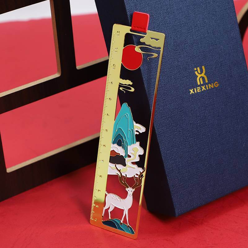 2021 New Designed Custom Souvenir Metal Bookmark Tourist Gift Bookmark