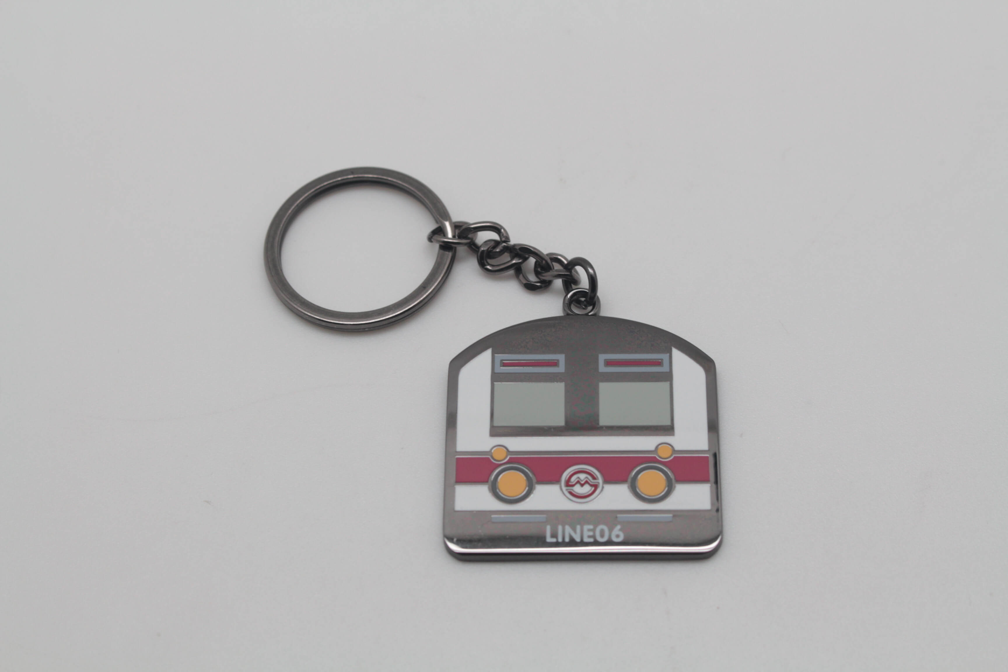 2021 New Design Cute Metal Keychian Simple Metal Keychain for Women