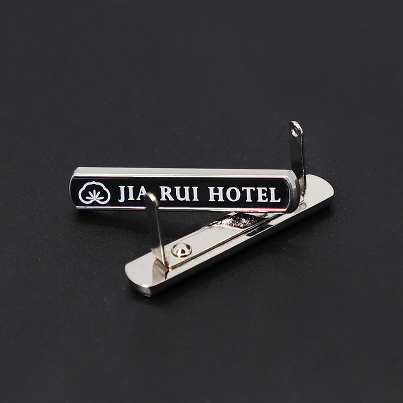 High Quality Custom Metal Labels Tags For Handbags Custom Garment Metal Labels 
