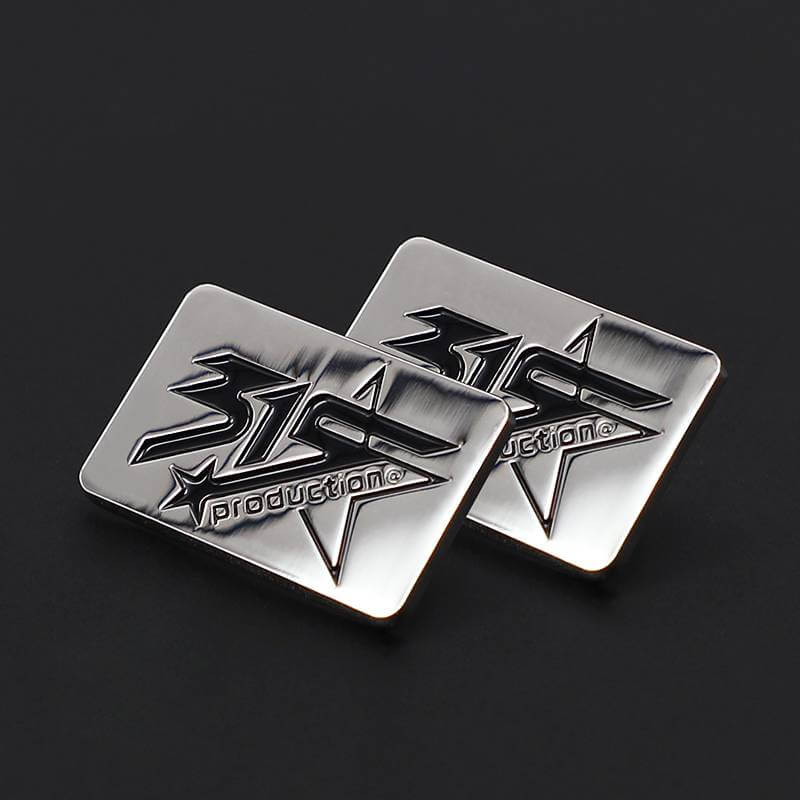 Free Design Metal Handbag Tags Hot Sale Soft Enamel Metal Label
