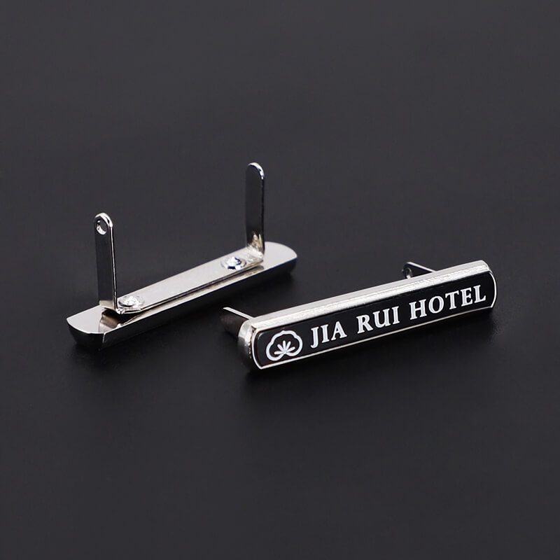 High Quality Custom Metal Labels Tags For Handbags Custom Garment Metal Labels 