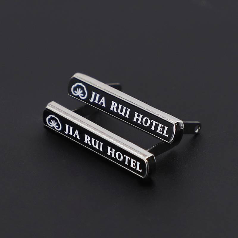 High Quality Custom Metal Labels Tags For Handbags Custom Garment Metal Labels 