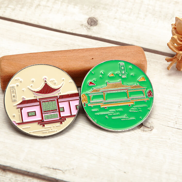 Wholesales soft enamel coins China factory custom souvenir coins