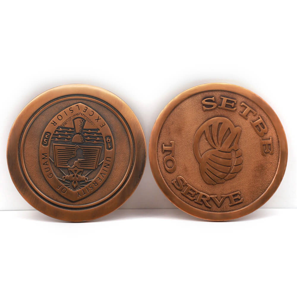 Customized brass metal coins free design souvenir coins
