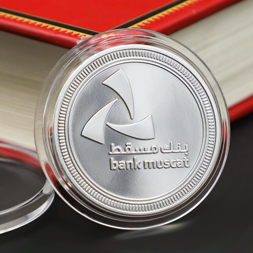  Custom Design Double Sided Embossed Logo Souvenir Coins