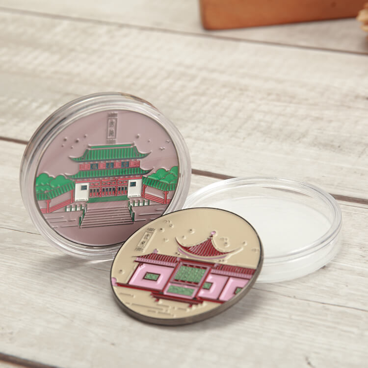 Wholesales soft enamel coins China factory custom souvenir coins
