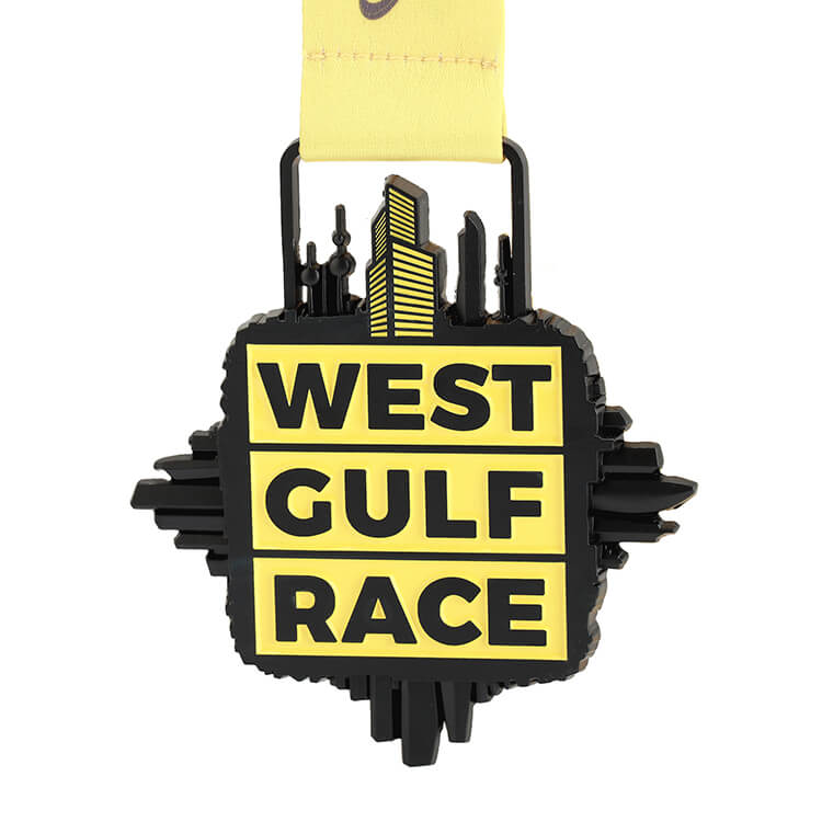 Custom design high quality metal 3D marathon sport medal 