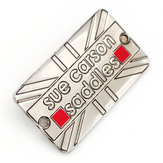 Newest Design Metal Brand Logo Metal Clothing Labels