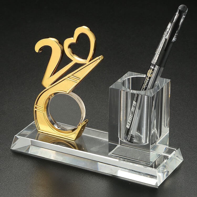 Hot Selling Unique Design Crystal Trophy Custom Metal Trophies and Medals