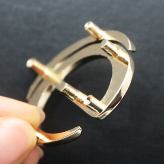  High Quality Custom Metal Logo Labels for Handbags 