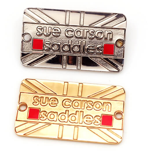 Newest Design Metal Brand Logo Metal Clothing Labels