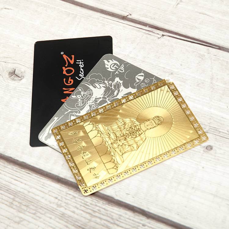 2021 Free design stainless steel metal visiting card souvenir metal cards