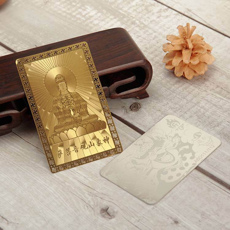 2023 Free Design Stainless Steel Metal Visiting Card Souvenir Metal Cards
