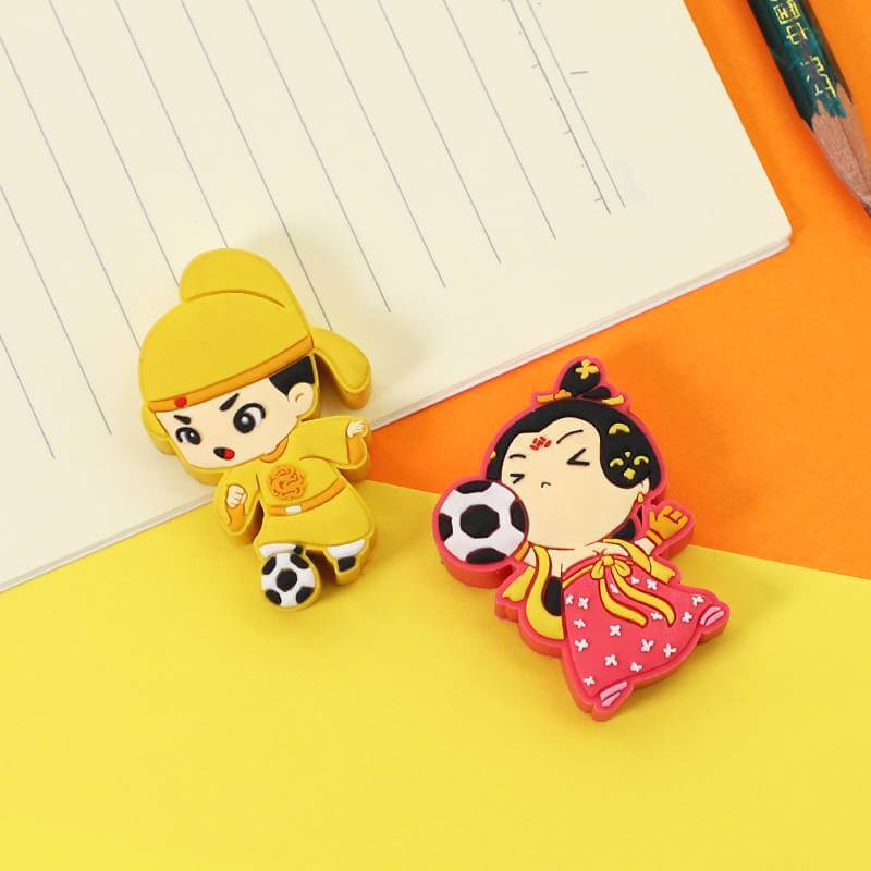 New Arrival Cute PVC Eraser Rubber Eraser Kawaii Fun Eraser for School Office