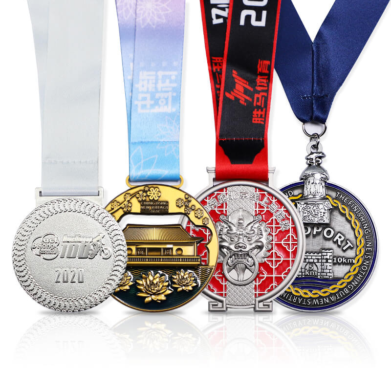 Manufacturer custom high quality metal 3D marathon sport medal 