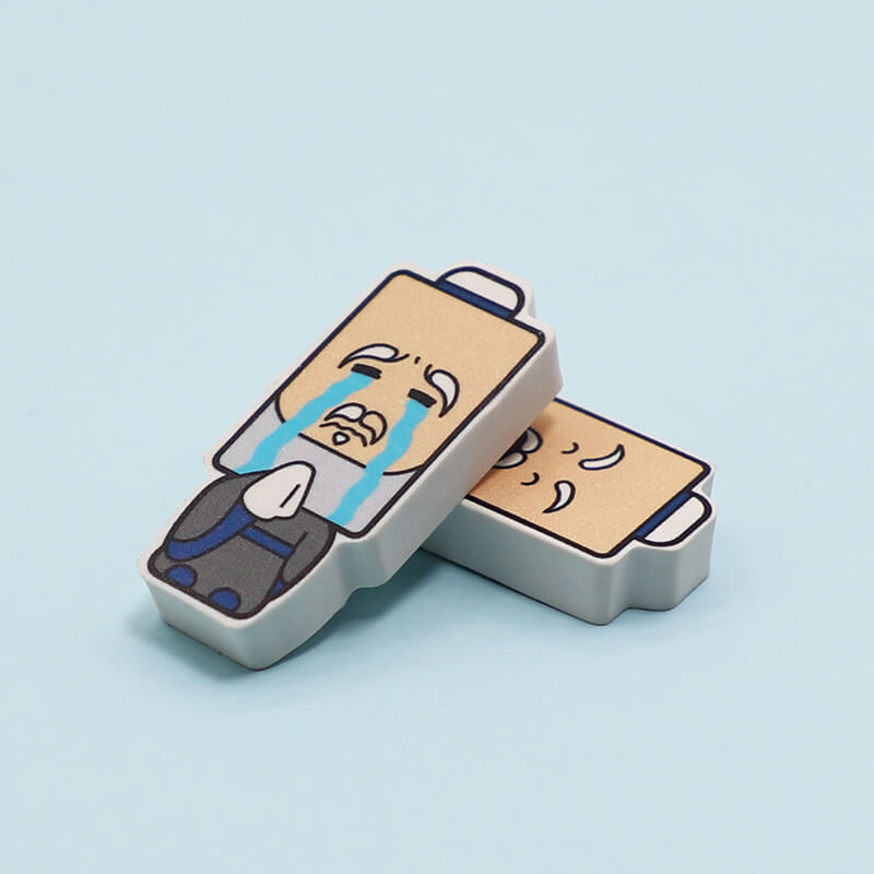 Customized Brand Funny Pencil Erasers High Quality Cute Eraser for Students