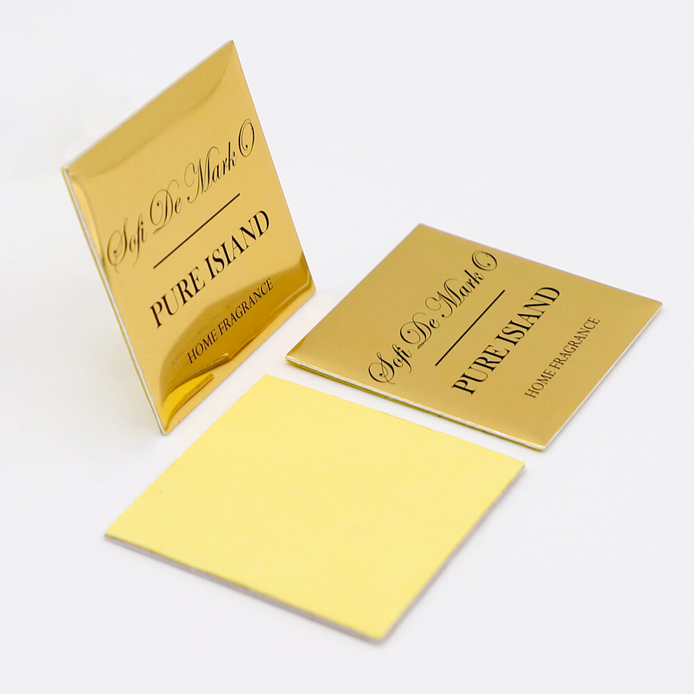 Custom Metal Brand Label