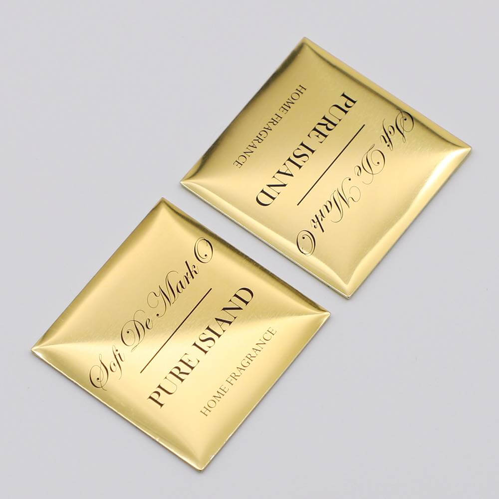 Custom Metal Brand Label
