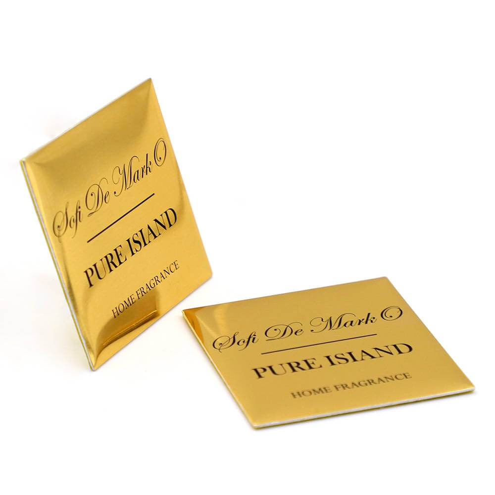 Custom Metal Brand Label