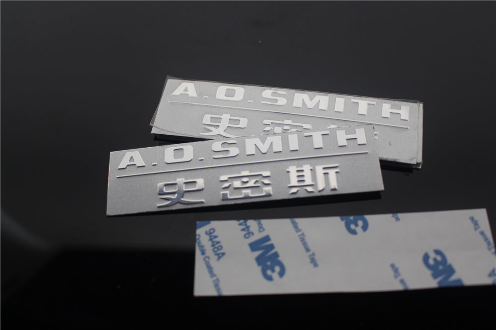 Aluminum label