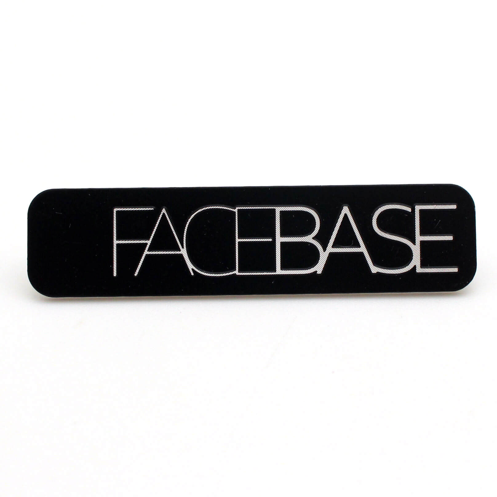 aluminum nameplate letter raised metal name plate