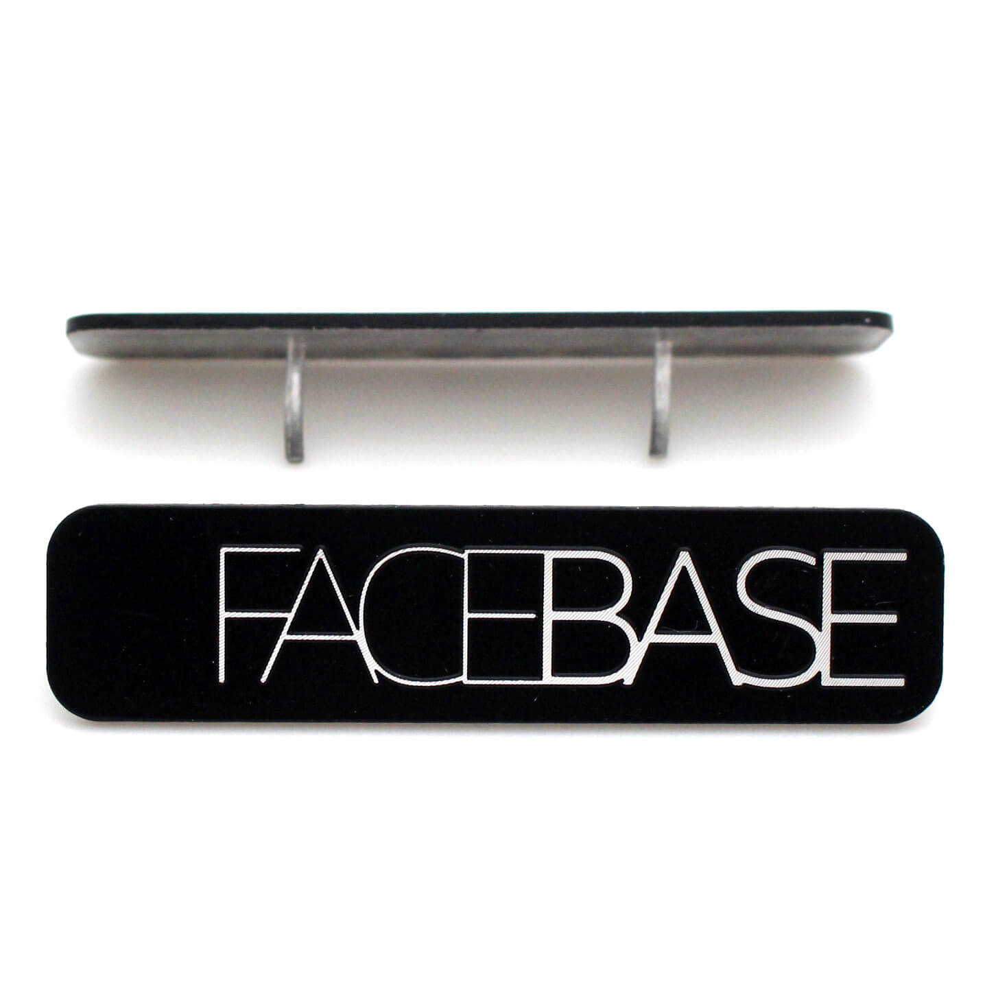 aluminum nameplate letter raised metal name plate