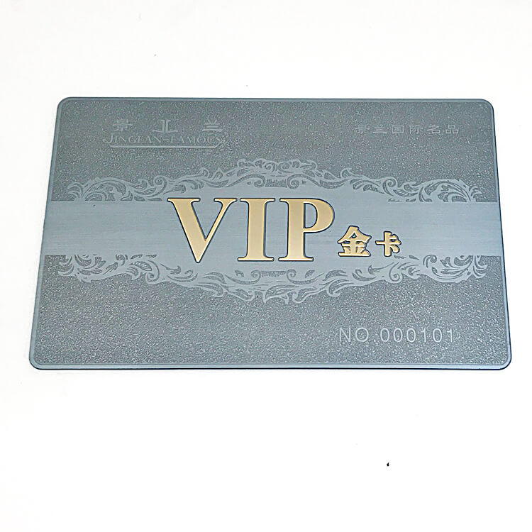 Custom OEM Stainless Steel Metal Business Card