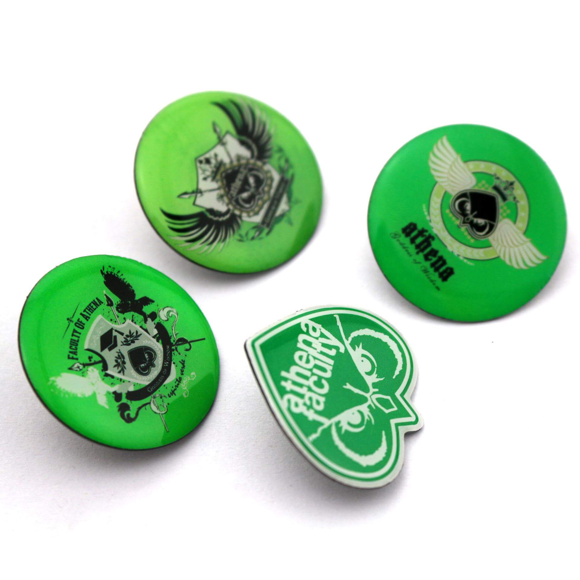 Customized Cheap Offset Printed Metal Pin Badge 