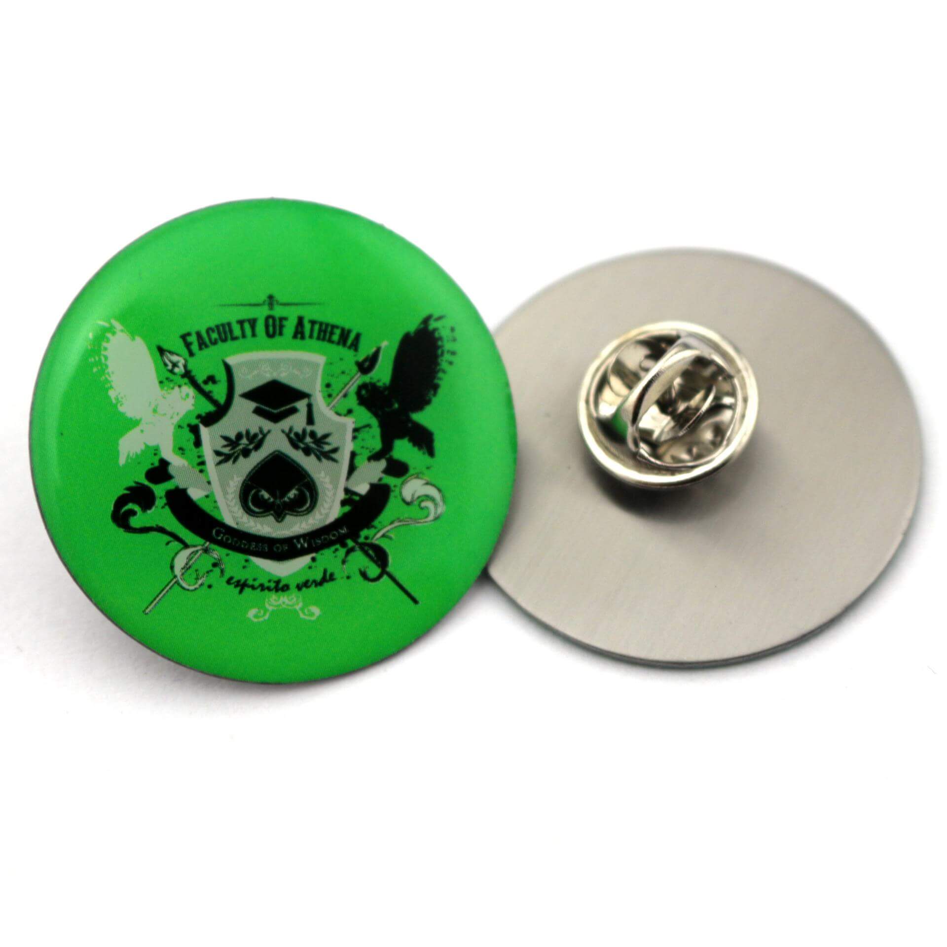 Customized Cheap Offset Printed Metal Pin Badge 